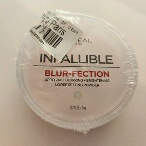 NEW Loreal Infallible Blurfection Loose Setting Powder - Pink shade